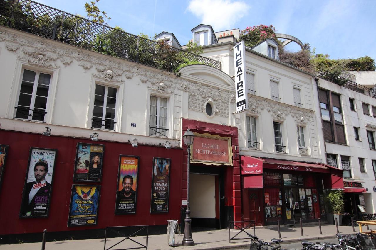 Montparnasse - La Gaite 1Bdr - B'Your Home Париж Экстерьер фото